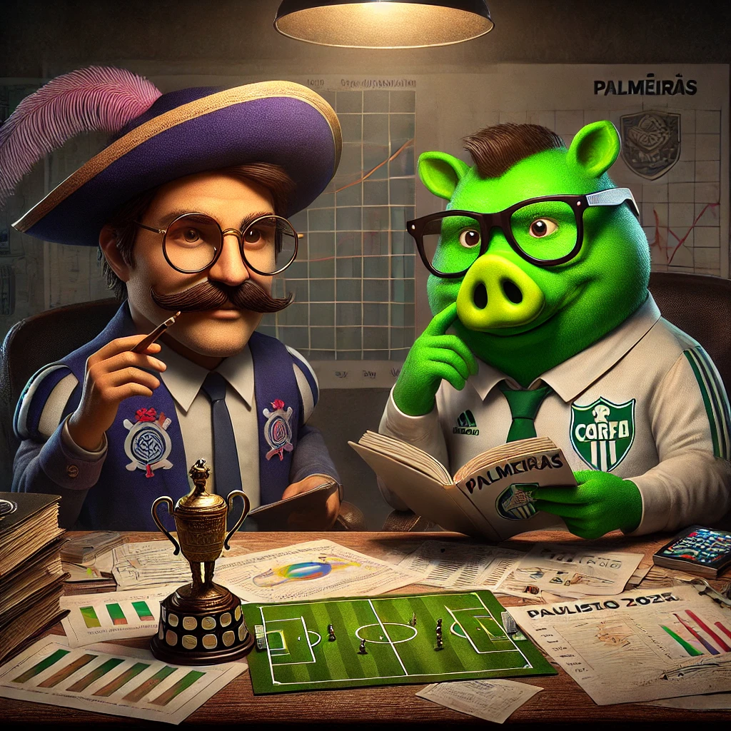 Análise completa de Corinthians x Palmeiras na final do Paulistão 2025. Veja estatísticas, apostas com retorno potencial e por que apostar com super odds na Bateu Bet.