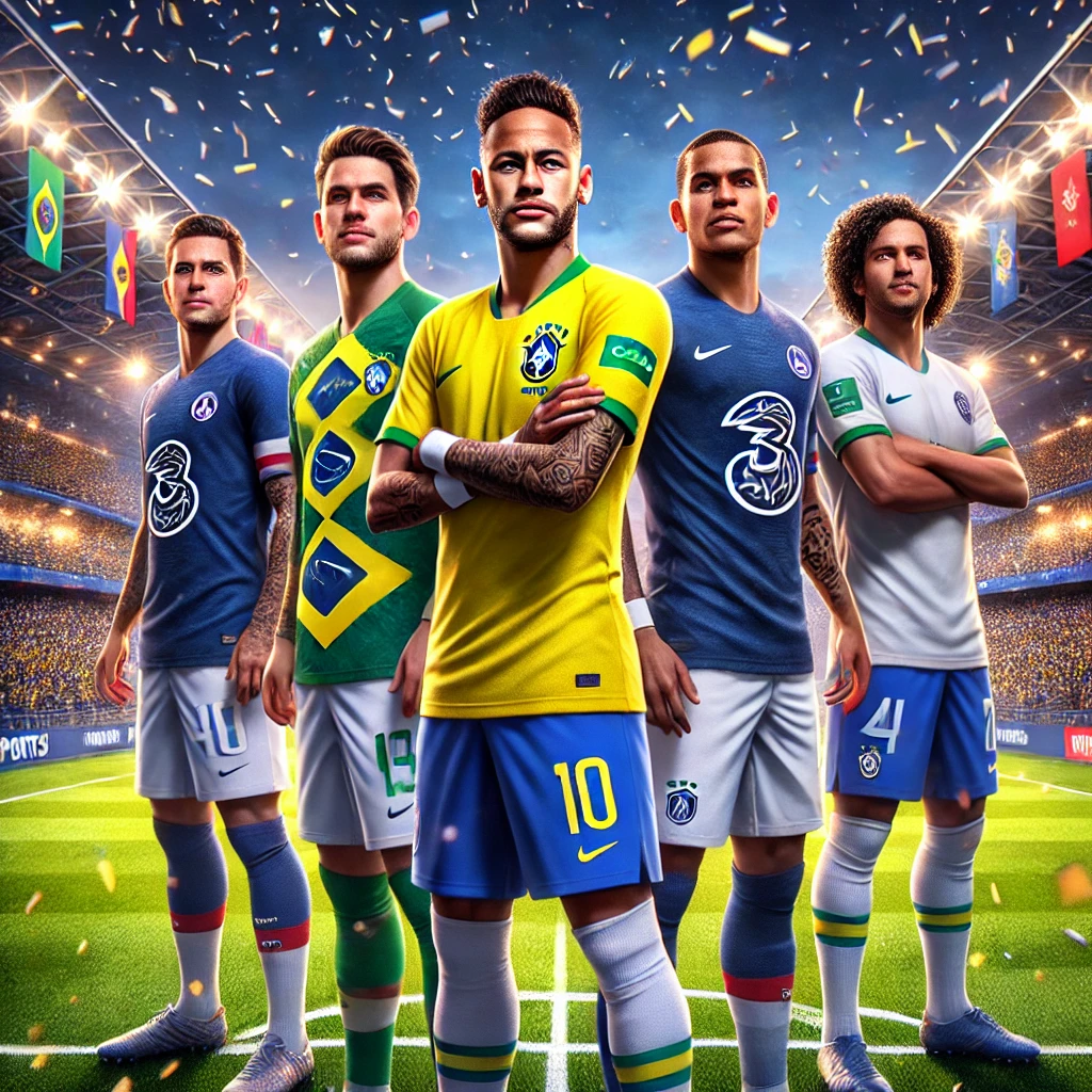 Neymar, Memphis Depay, Lucas Moura e Vitor Roque elevam o nível do Brasileirão 2025. Veja como essa temporada pode bater recorde de público!